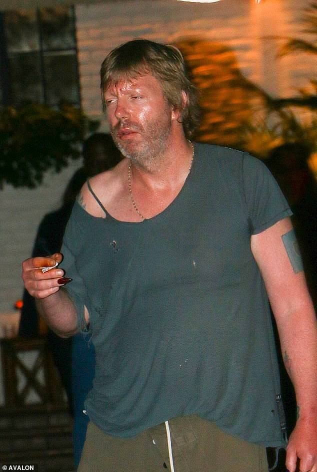 Allman, 48, was seen in looking sweaty and disoriented in May outside the Chateau Marmont in Los Angeles