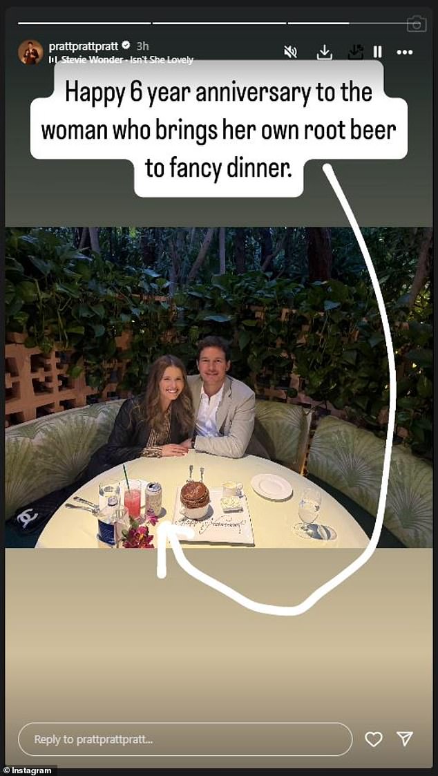 Chris Pratt has revealed his wife Katherine Schwarzenegger unusual 'fancy dinner' quirk
