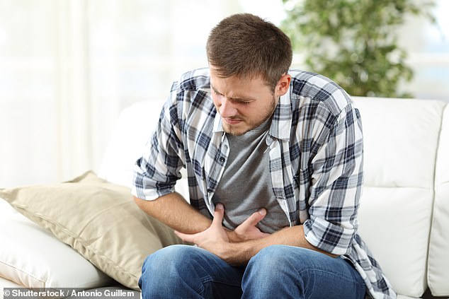 A man in Romania's small intestine spontaneously exploded out of his body after he suffered a hernia (stock image)
