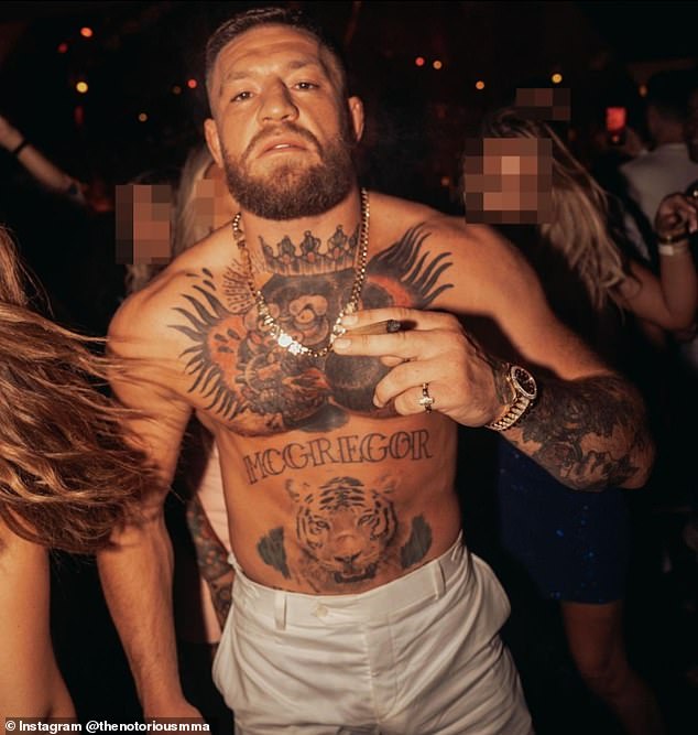 The former UFC featherweight and lightweight champion was boozing until 6am in the morning