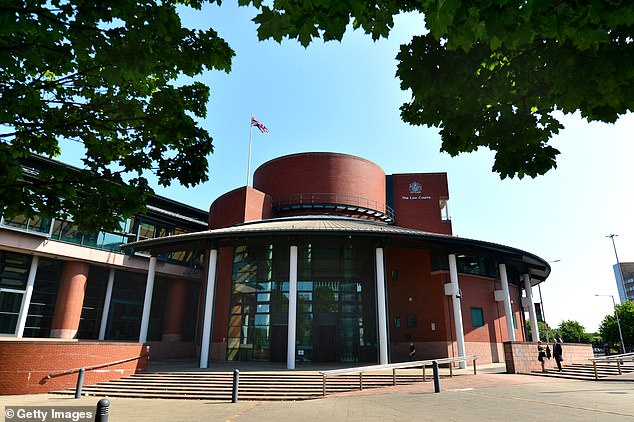 Alleged gunman Elias Morgan and co-defendant Anthony Cleary deny murder, while Cleary also denies a second charge of manslaughter. Pictured: Preston Crown Court