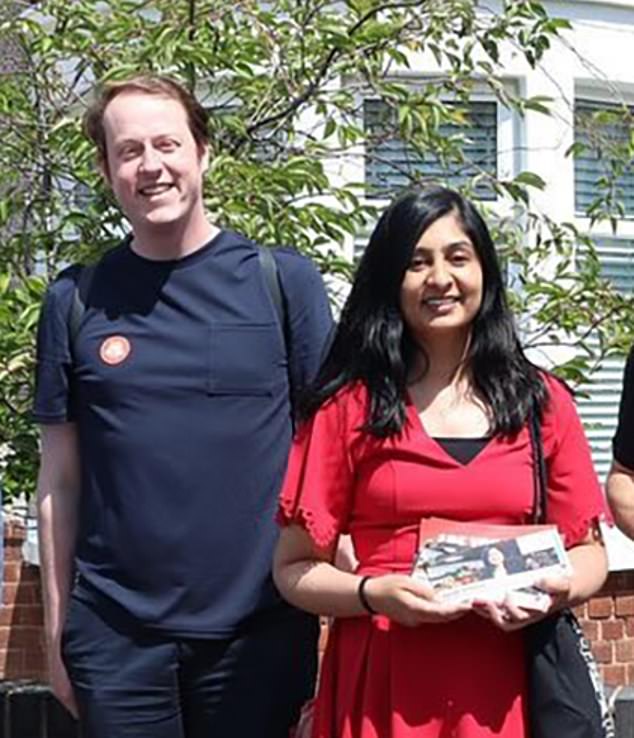 Coventry South MP Zarah Sultana (right) married the Fire Brigades Union's Craig Lloyd (left) last August - and then went on to speak up for key FBU demands in the Commons