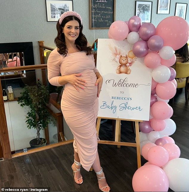 Coronation Street 's Rebecca Ryan has given birth to her second child as she announced the news with a sweet snap posted to Instagram on Sunday