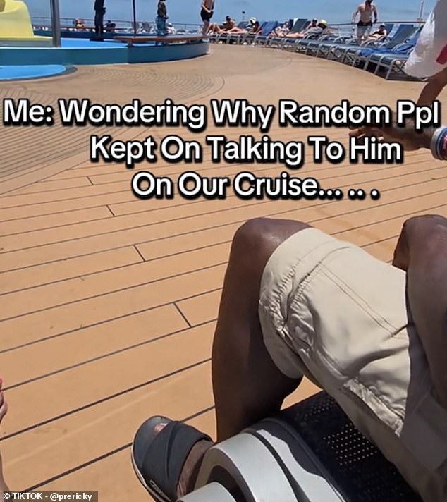 A couple went on a cruise, and were surprised by how much attention they received from strangers - until they learnt something surprising