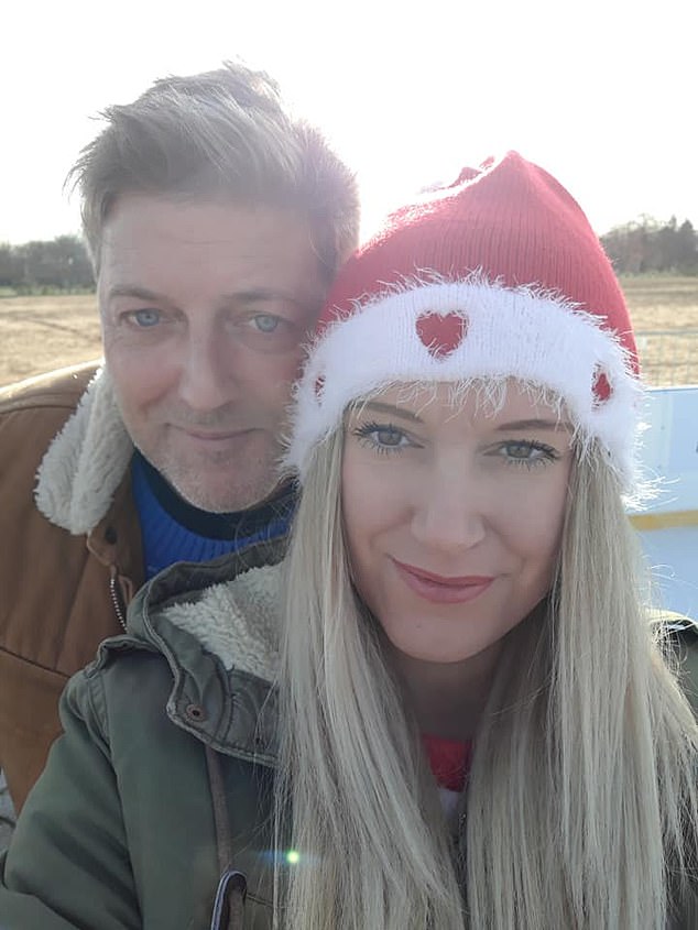 David Lukey and his estranged wife Andrea. A court heard he had returned to the former marital home to do his laundry when he caught her in a state of undress with her lover
