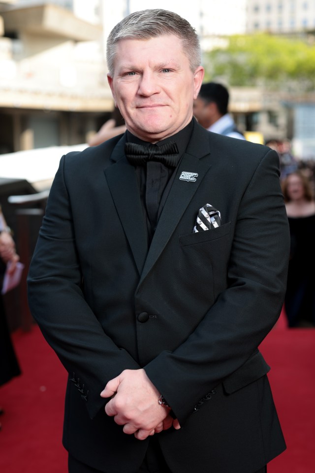Ricky Hatton at the 2024 BAFTA Television Awards.