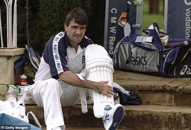 Steve James played two test matches for England and used to be the captain of Glamorgan