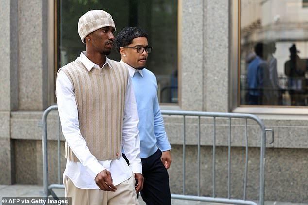 King Combs and Justin Combs arrived at federal court in Manhattan on June 6