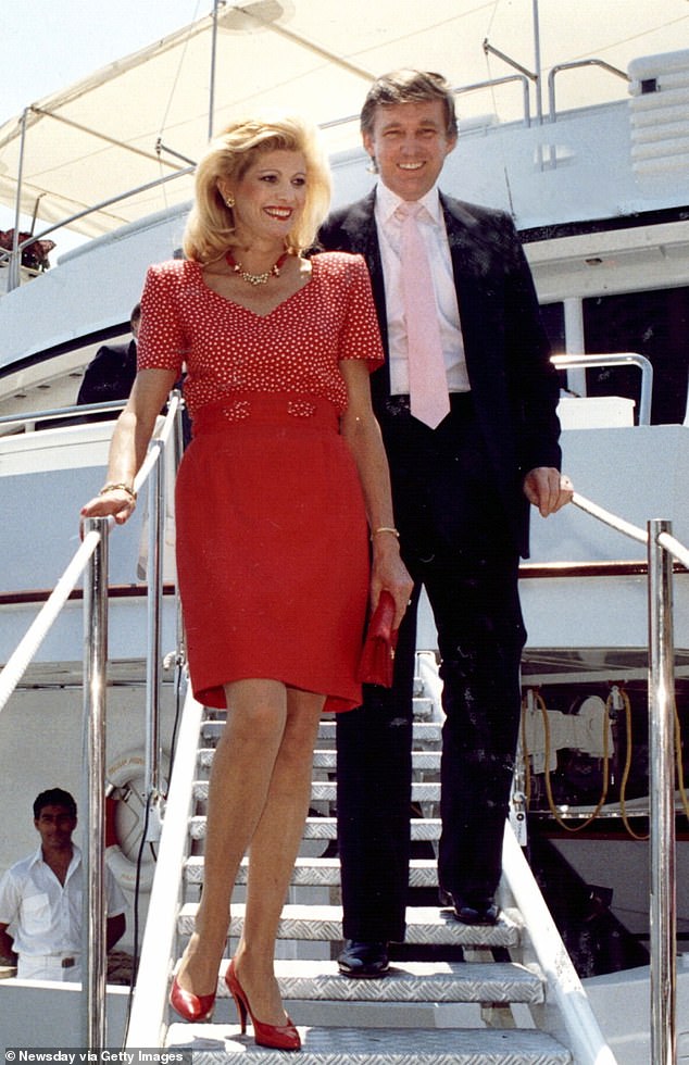 Trump's ex-wife Ivana, who passed away in 2022, is buried at his golf course in Bedminster, New Jersey