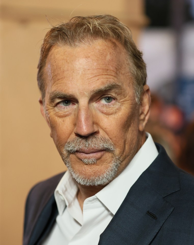 Headshot of Kevin Costner.