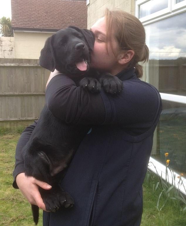 Karla Haines (pictured with a different dog) suffered multiple lacerations and puncture wounds, leaving permanent scarring and causing psychological injuries, her lawyers say