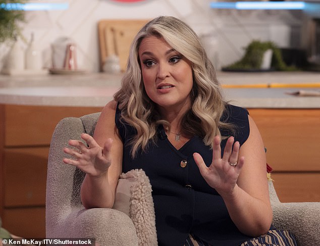 Sara Davies, 41, has revealed that she confiscates the mobile phones of her children¿s friends when they come round for play dates.