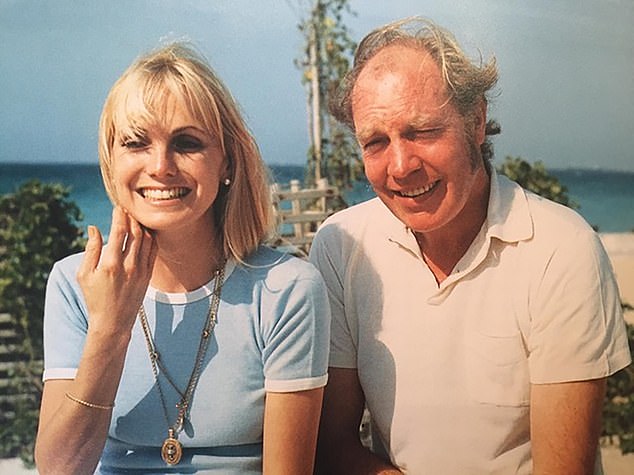 Sally Aspinall with her second husband John Aspinall who died in the year 2000 after succumbing to cancer