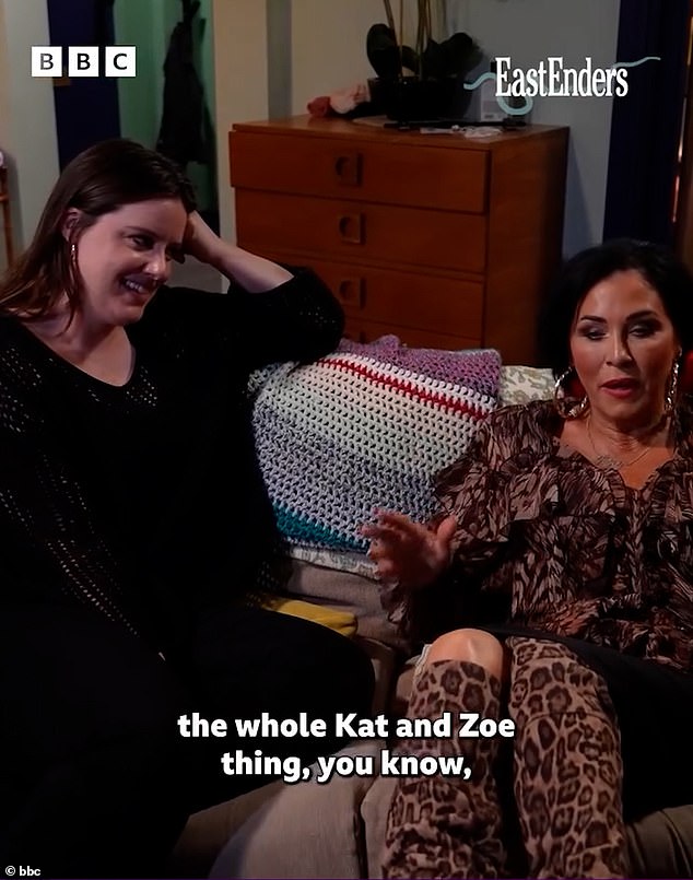 Kat Slater star Jessie Wallace has revealed she was overcome with emotion after learning of Michelle Ryan's return to EastEnders