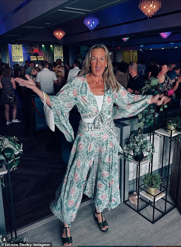 EastEnders star Lorraine Stanley has shared new photos of her incredible five stone weight loss as she speaks out on her recent health kick