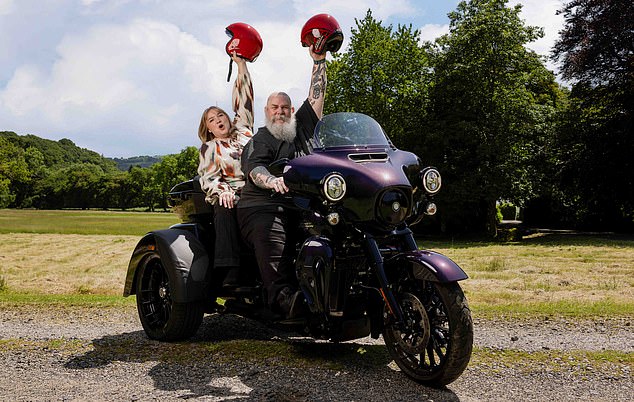 Jon and Lucy Waring, from Paignton in Devon, are now planning an easy ride into retirement after quitting their jobs and drawing up a bucket list for the ultimate golden years shopping spree