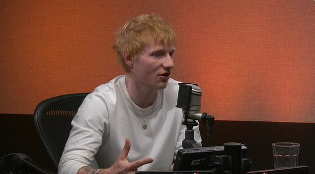 Elsewhere in the podcast, Ed - who is dad to daughters Lyra, four, and Jupiter, two, with his wife Cherry Seaborn - revealed that he has enlisted 24-hour security for himself and his family amid safety concerns about 'dangerous people'