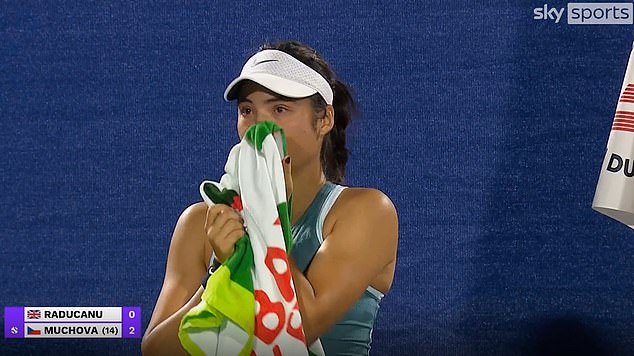 Emma Raducanu was subject to a stalking ordeal at the Dubai Open in February of this year