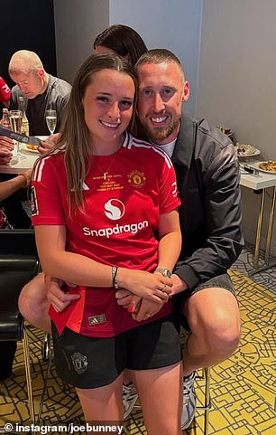 The footballer says her baby names list includes lots of names ending in 'ie' - such as Rennie and Arnie - which she says wouldn't fit well with her boyfriend's surname