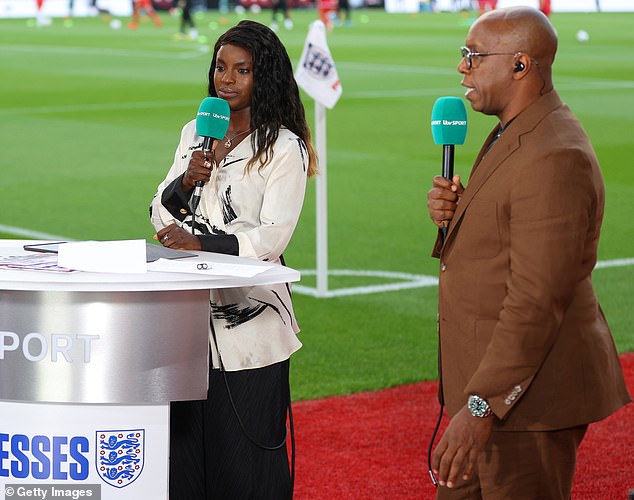 Eni Aluko has been named in ITV's punditry team for the Women's Euros but there is no Ian Wright