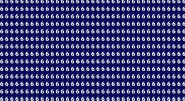 A number illusion puzzle challenges viewers to find a zero hidden among sixes. These optical illusions boost focus and attention., https://timesofindia.indiatimes.com/life-style/health-fitness/de-stress/optical-illusion-can-you-spot-zero-among-sixes/articleshow/121332880.cms