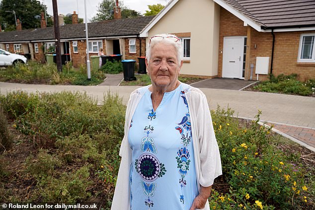 Furious Jean Crussell told how the poisonous plant was left to grow nearly eight feet high, forcing her to keep windows and doors closed and her dog shut inside