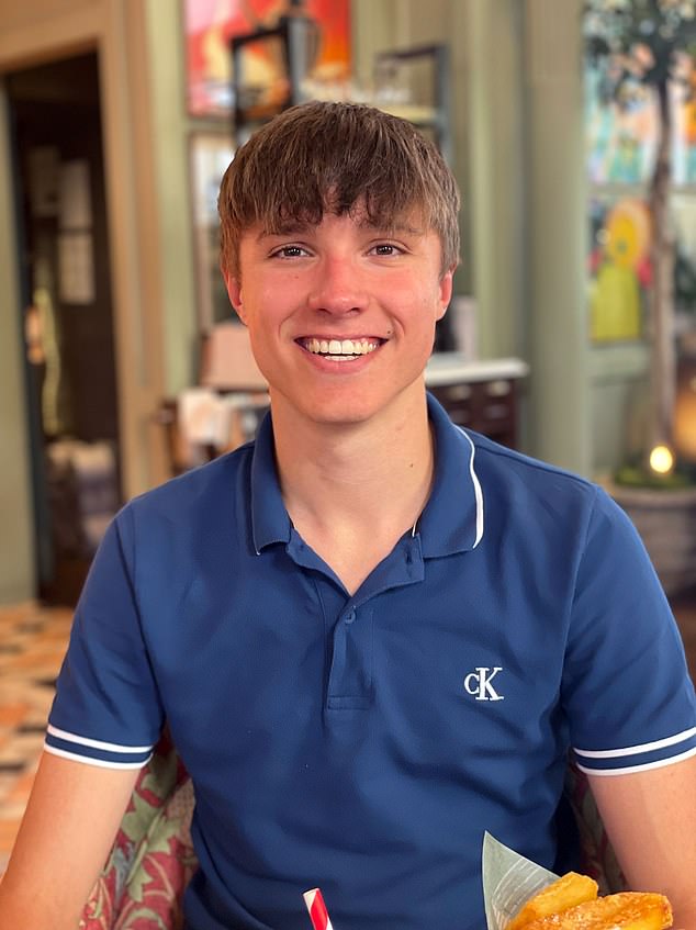 Barnaby Webber (pictured), a gifted cricketer who was in his first year of university, was killed in a vicious stabbing in the early hours of the morning on June 13, 2023, as he and close friend Grace O¿Malley-Kumar walked back to the halls after a night out