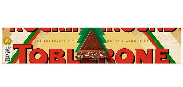 Tesco is selling its own Toblerone themed treat designed to give dad's waistline a battering
