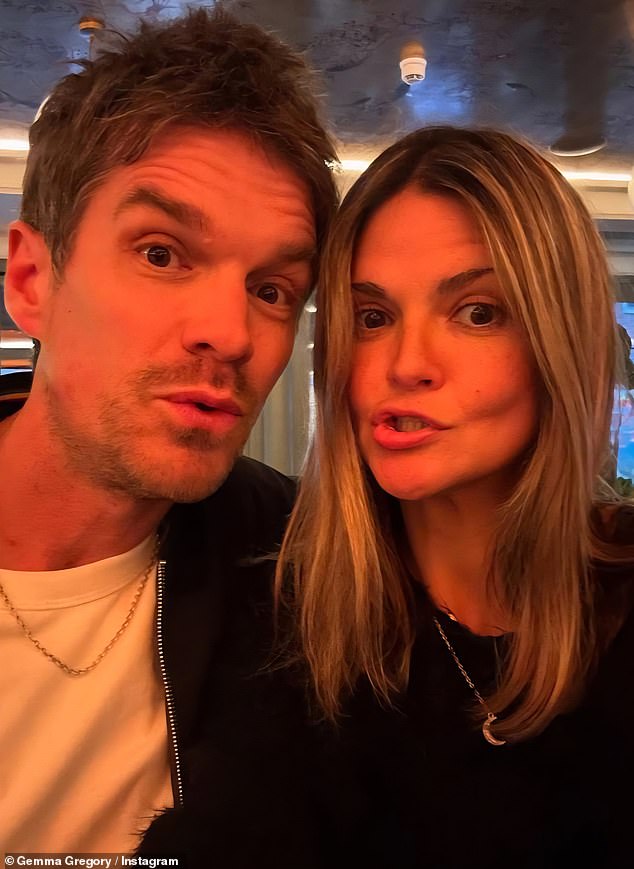 The musician, 48, went public wit his romance with the former Made in Chelsea star, 39, two months ago and they are going from strength to strength