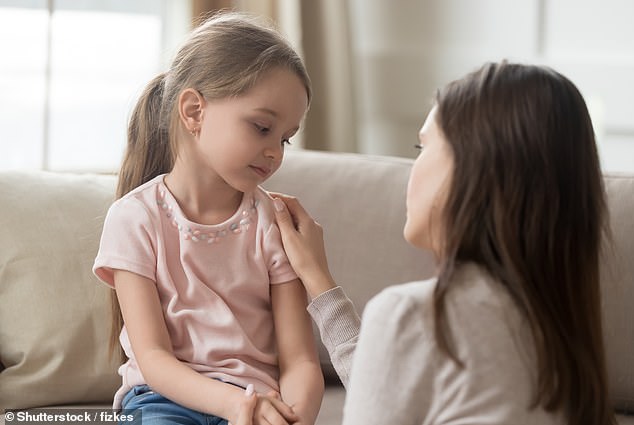 After years of research, parenting coach Reem Raouda has found that dealing with defiant children by making threats or harsh consequences isn't actually helpful (stock image)