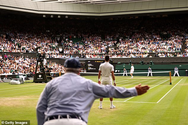 In a controversial move, the All England Club is replacing human line judges with artificial intelligence (AI) from 2025