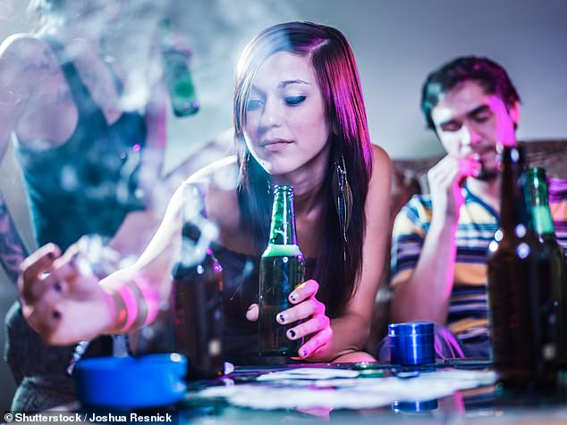 Many teenagers are smoking weed and taking ketamine due to how easy it is to get hold of such drugs nowadays [stock image]