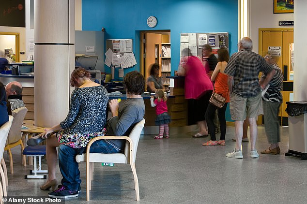 Patients' ratings of hospitals will be directly to the funding they receive from the government, under Prime Minister Keir Starmer 's plans to overhaul the NHS (File image of an NHS waiting room)
