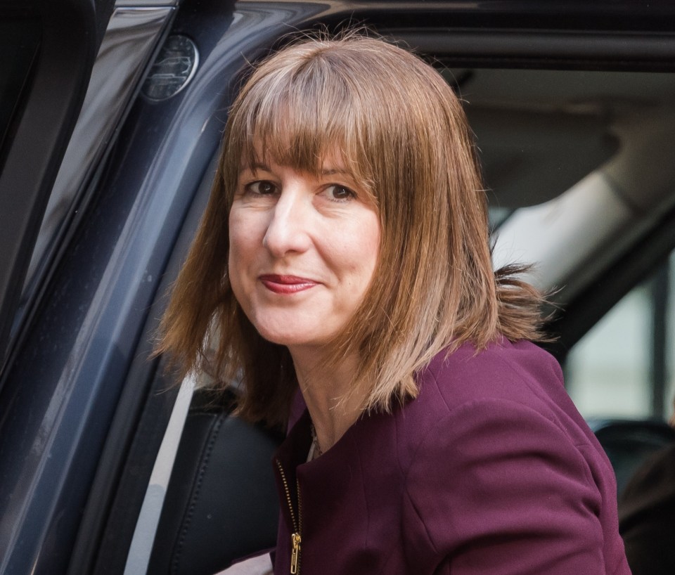 Rachel Reeves, Chancellor of the Exchequer, arriving at a meeting.