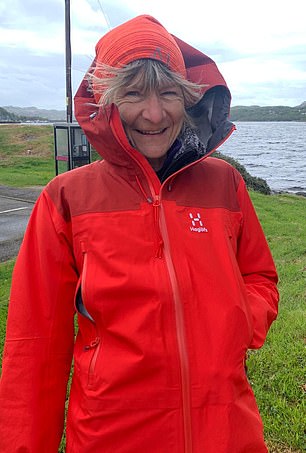 Sarah, who has lived in Lochinver all her life, said that Ruth and David bonded over their love for Scotland