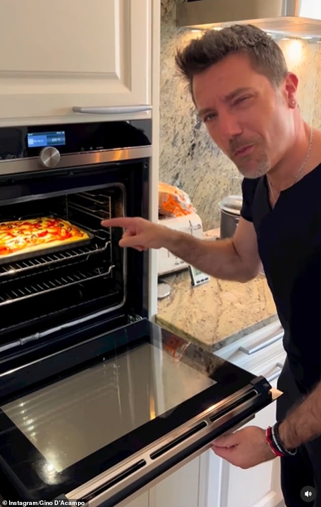 State of the art appliances have been fitted by TV chef Gino