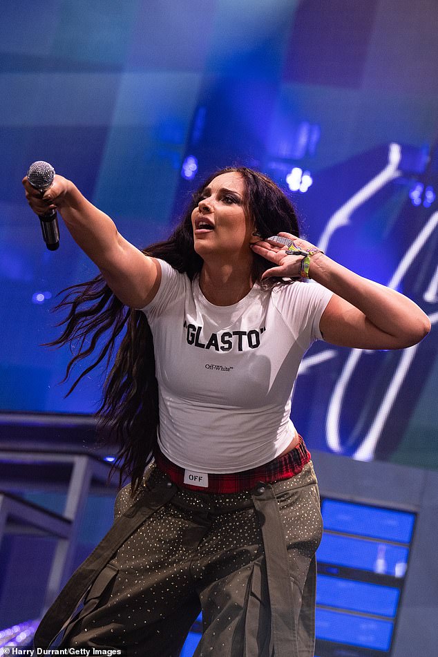 JADE led the Glastonbury crowd in chanting 'f**k you' towards the Reform party and welfare cuts during her electric performance on Saturday