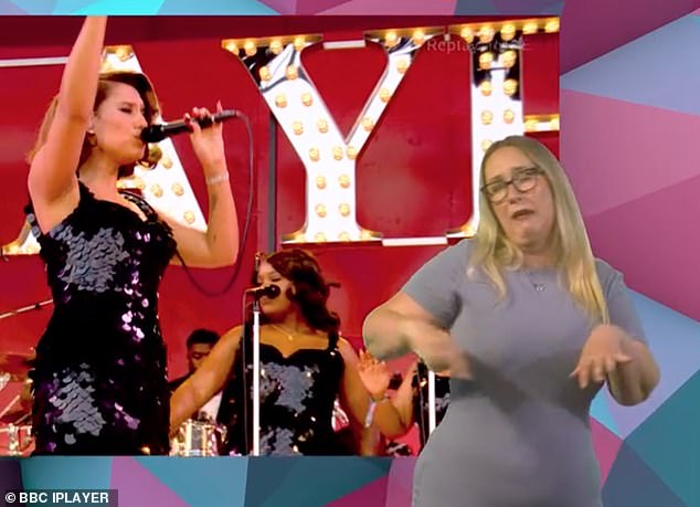 Glastonbury viewers went wild for the sign language interpreters getting their groove on during a number of sets over the weekend