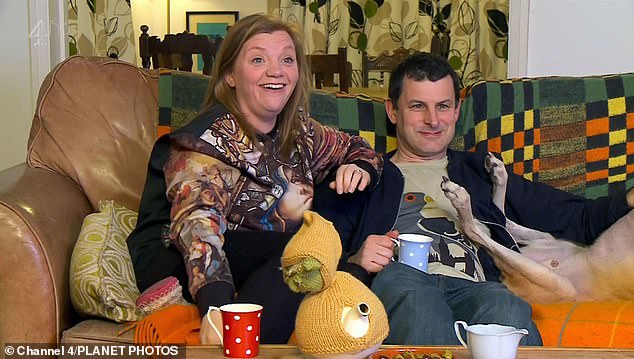 Bottley, who proved a hit on the show, said although she left with an excuse which led viewers to believe it was a temporary departure, she had no intention of returning. Pictured on the show with her husband Graham Bottley