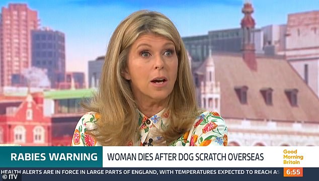 Thursday's episode of the ITV breakfast news show saw the presenter (pictured), 58, with co-host Adil Ray, 51, report a particularly sad story to viewers