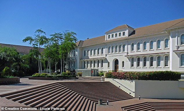 When asked whether their study would also be used to help British mothers, the Stellenbosch University (pictured) project team did not respond