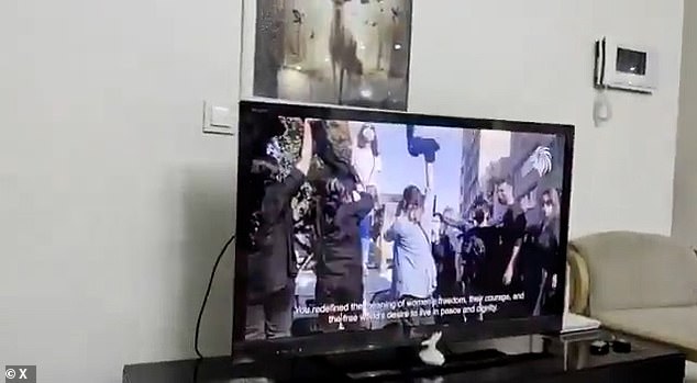 Hackers breached Iranian TV to urge people to take to the streets in protest of the country's government, according to reports