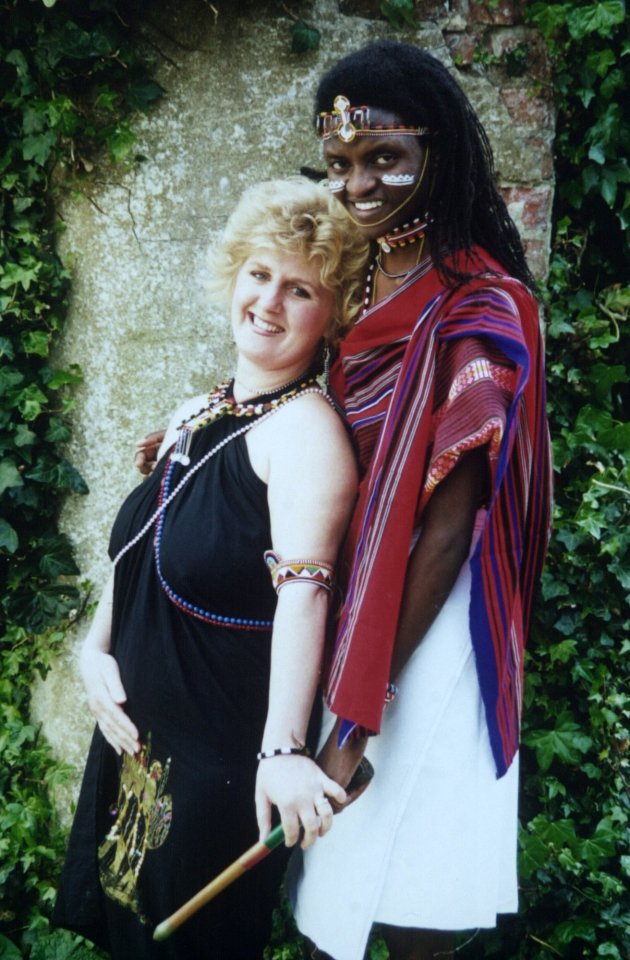 Photo of Cheryl Mason and Daniel Lekimenju.