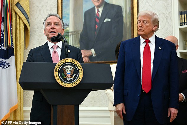 In a dramatic development, the terror group submitted its counterproposal to a framework drawn up by Steve Witkoff, President Donald Trump 's special envoy to the Middle East (pictured left)