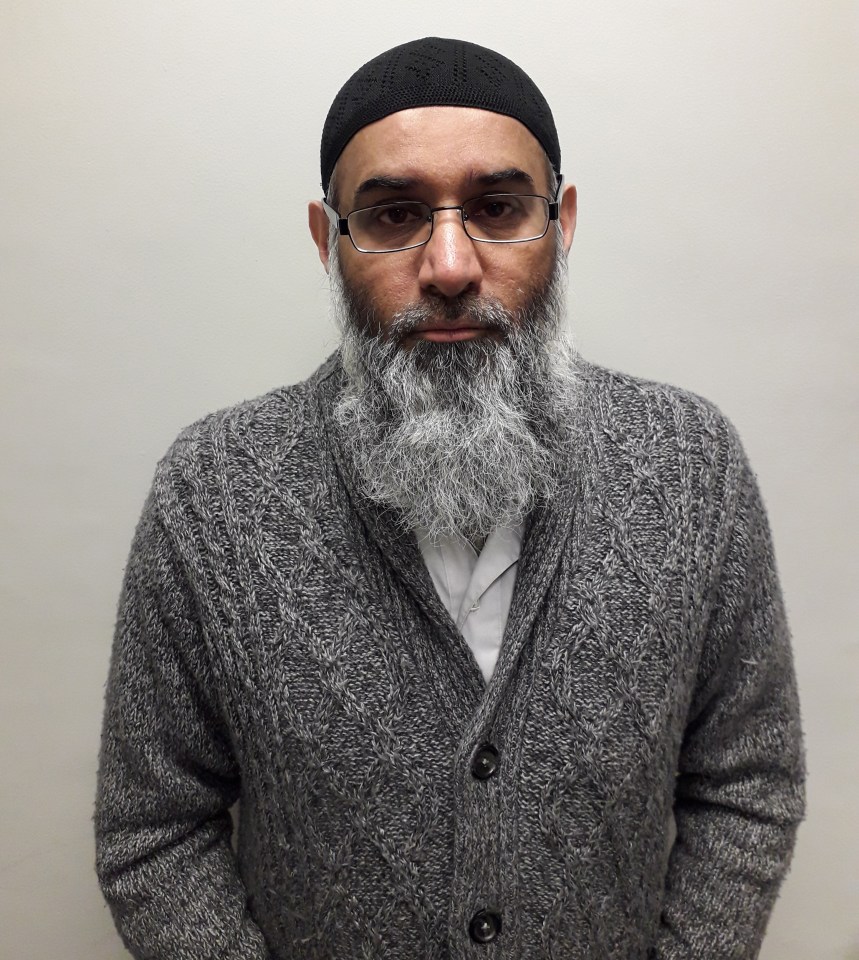 Headshot of Anjem Choudary.
