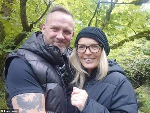 Adele Tait (right) and her partner Craig (left) have been tragically found dead in their tent on the shores of a Scottish loch