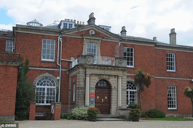 Police are investigating the death of a student at Hartpury College (pictured) who passed away in 'unexplained' circumstances