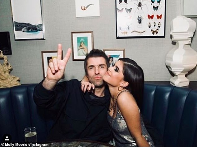 Molly and father Liam didn't meet for almost two decades - but she previously said she had no 'anger' at the situation