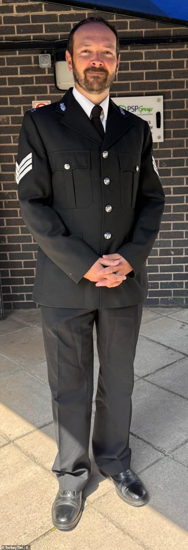Custody Sgt Tim Perrin, 43, was dismissed by Devon and Cornwall Police after being found to have acted dishonestly when he tried to appeal against the speeding fine
