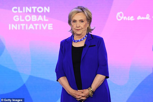 Hillary Clinton tried to troll Donald Trump's 'Dear Leader parade' but was hit back for comparing the president's celebration of the military to the nationwide liberal-led protests
